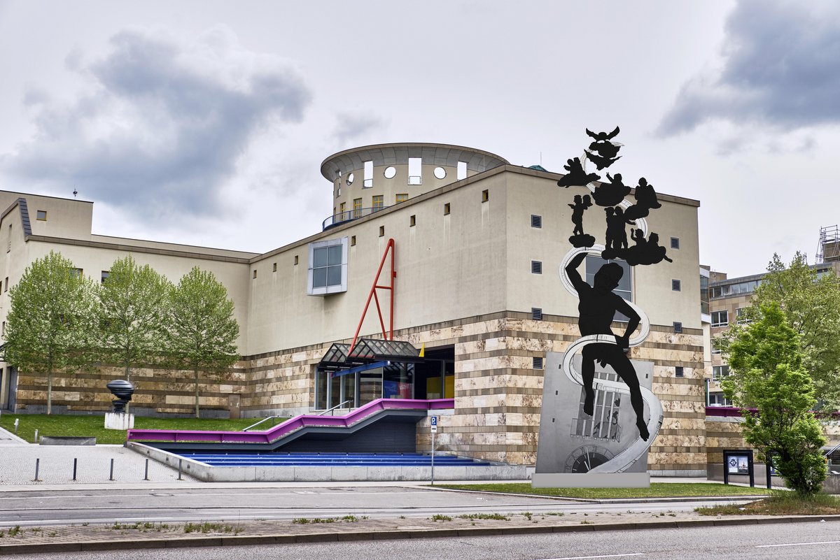 Bella Figura auch vor dem Haus der Geschichte.