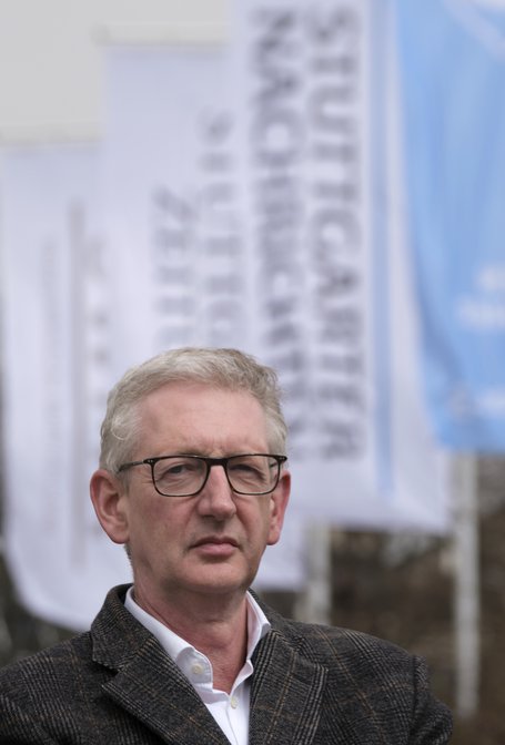 Unter ihm ging's nicht bergauf: Joachim Dorfs, Chefredakteur von StZ und StN. Foto: Joachim E. Röttgers