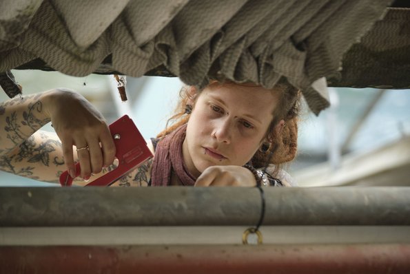 Bühnenbildnerin Tamara Priwitzer.