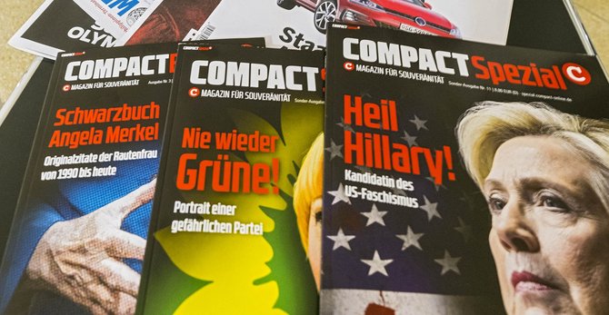 Rechtsextremistischer Lesetisch der AfD-Landtagsfraktion, 2017. Foto: Joachim E. Röttgers Rechtsextremistischer Lesetisch der AfD-Landtagsfraktion, 2017. Foto: Joachim E. Röttgers