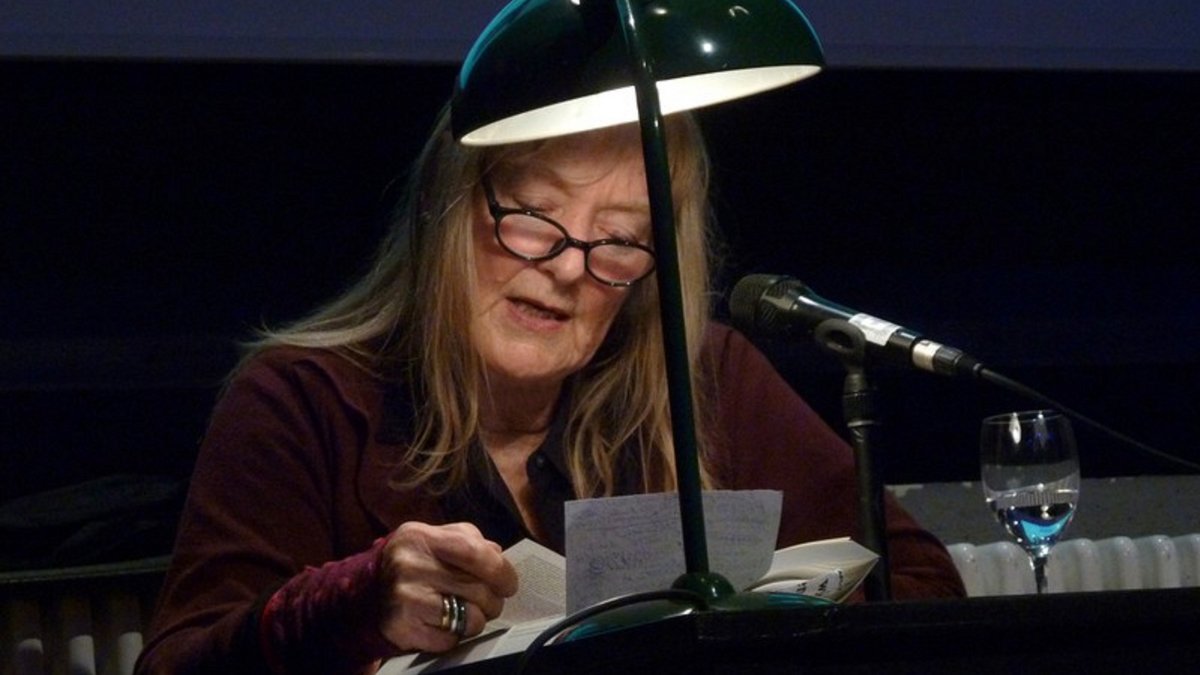 "Ich will Weisheit tauschen gegen Glück": Aus ihrem Buch über Therese Huber las Mascha Riepl-Schmidt 2017 im Stuttgarter Theaterhaus. Foto: privat