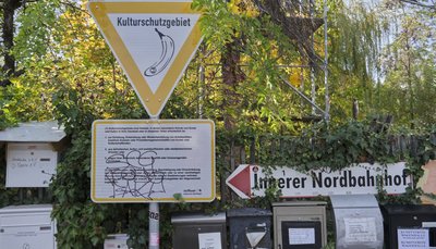 Sollen Schutzgebiet bleiben: Wagenhallen und Container-City. Sollen Schutzgebiet bleiben: Wagenhallen und Container-City.