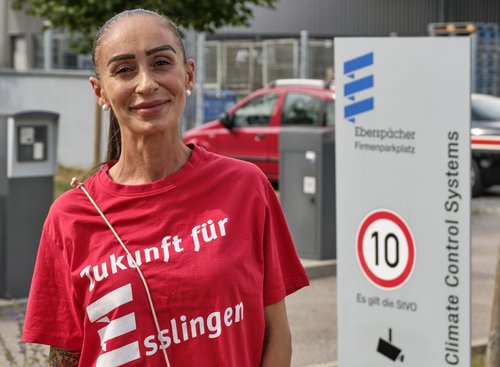 Filiz Sefer, seit 22 Jahren in der Produktion bei Eberspächer, ist eine Kämpferin.