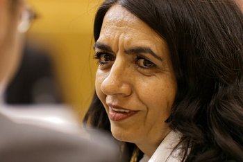 Landtagsabgeordnete Muhterem Aras (Die Grünen): "Wahlkämpfe in der Türkei sind immer schrill, populistisch, persönlich". 