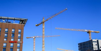 Bauboom in Freiburg.