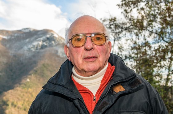 Enio Mancini, Überlebender des Massakers, im Jahr 2012. Foto: Jens Volle