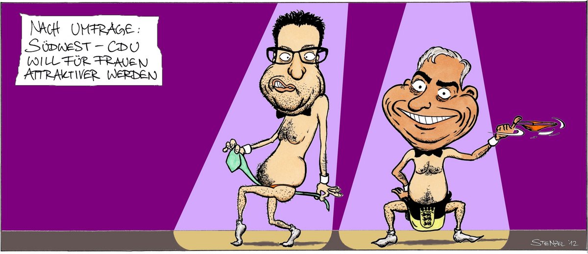 Dezember 2012: Eine Meinungsumfrage offenbart, dass sich viele Frauen von der Landes-CDU abwenden – obwohl Strobl betont, die CDU für Frauen attraktiver machen zu wollen. Unser Vorschlag, wie er das gemeinsam mit Landtagsfraktionschef Peter Hauk bewerkstelligen könnte, wurde ignoriert.