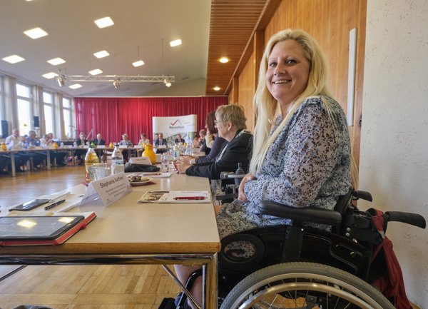 Stephanie Aeffner noch vor Corana, im Oktober 2019. Fotos: Joachim E. Röttgers