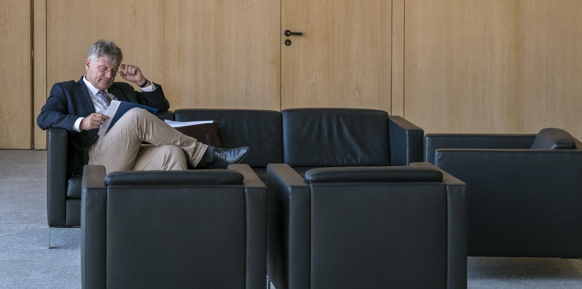 Jörg Meuthen, Bundessprecher und EU-Politiker der AfD. Foto: Joachim E. Röttgers Jörg Meuthen, Bundessprecher und EU-Politiker der AfD. Foto: Joachim E. Röttgers