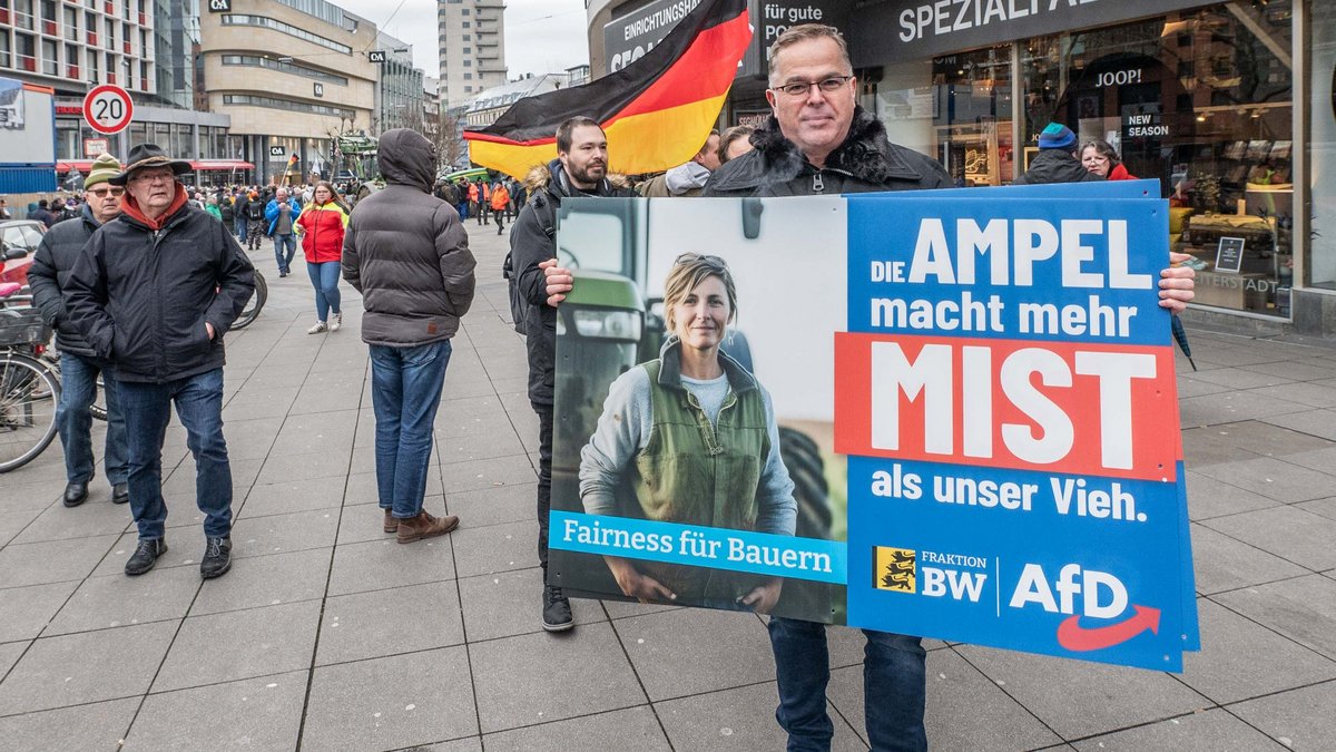 Politischer Trittbrettfahrer: der AfD-Landtagsabgeordnete Hans-Jürgen Goßner. 