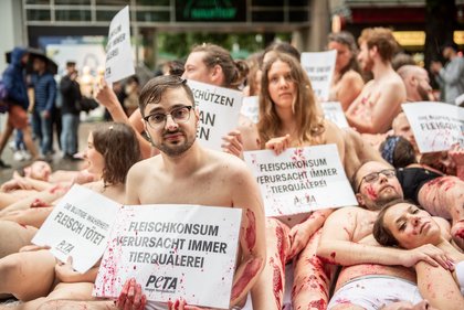 Das E in Peta steht für ethisches Handeln.