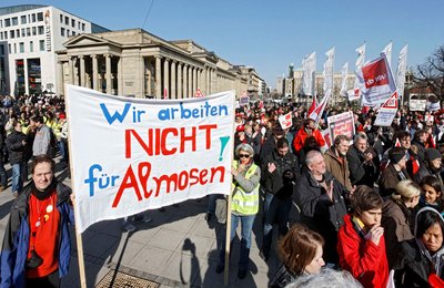 Vom Lohn sollte man gut leben können.