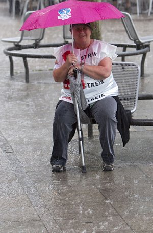 Im Regen liegt die Zukunft.