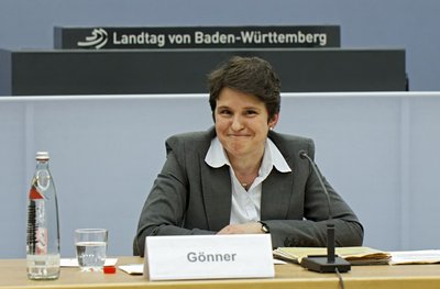 Weiß von nichts mehr: Tanja Gönner. Foto: Joachim E. Röttgers