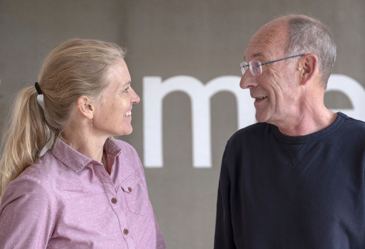Antje von Dewitz und Stefan Siller. Foto: Joachim E. Röttgers