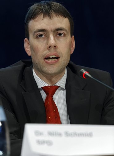 SPD-Mann und S-21-Befürworter Nils Schmid. SPD-Mann und S-21-Befürworter Nils Schmid.