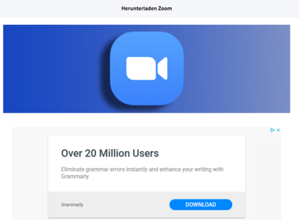Baden-Württembergs Datenschutzbeauftragter stuft den Anbieter als problematisch ein. Screenshot: zoom.us