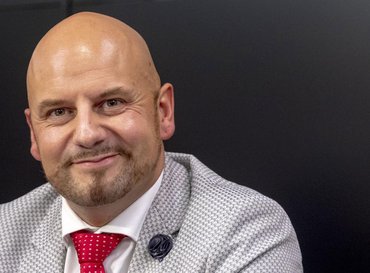 Wenn er nicht über Politik spricht, kann Räpple ganz nett sein. Wenn er nicht über Politik spricht, kann Räpple ganz nett sein. Foto: Joachim E. Röttgers