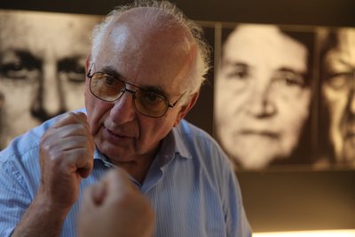 Einer der Überlebenden: Enio Mancini.