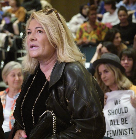 OB-Gattin Gudrun Nopper reagierte nur einen Tick langsamer als ihr Mann. Foto: Joachim E. Röttgers OB-Gattin Gudrun Nopper reagierte nur einen Tick langsamer als ihr Mann. Foto: Joachim E. Röttgers