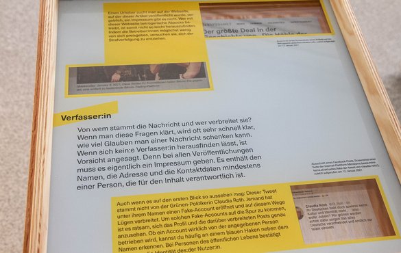 Wie erkennt man Fake News? Etwa an der (fehlenden) Quellenangabe.