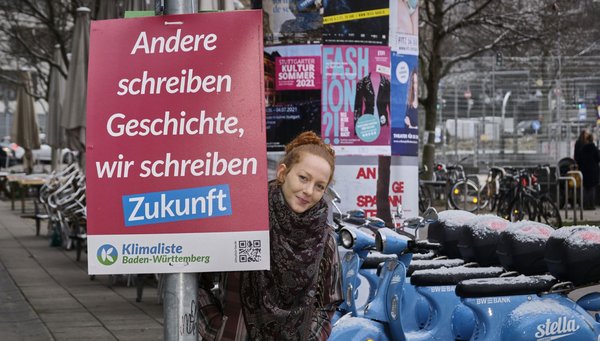 Yvonne Sauter tritt im Wahlkreis Stuttgart II gegen Verkehrsminister Winfried Hermann an.  Yvonne Sauter tritt im Wahlkreis Stuttgart II gegen Verkehrsminister Winfried Hermann an.