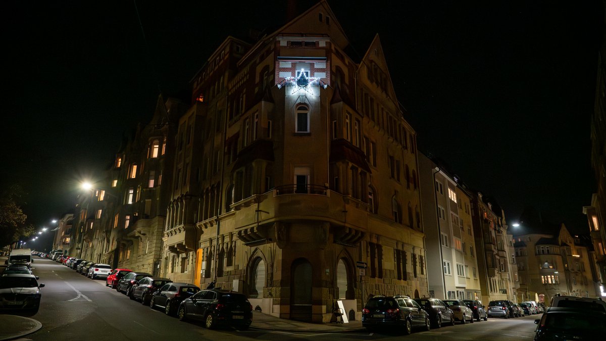 Stille Nacht im Stuttgarter Westen.