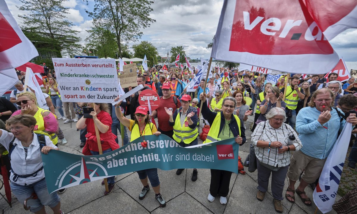 Sie sind auf die Straße gegangen ...