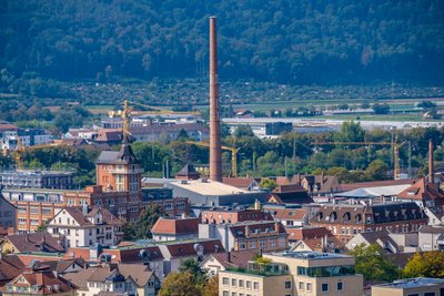 Das Dick-Areal mit dem markanten "dick".