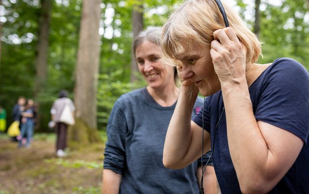 Kirsten Reese (rechts) mit Sandra Müller. Foto: Julian Rettig