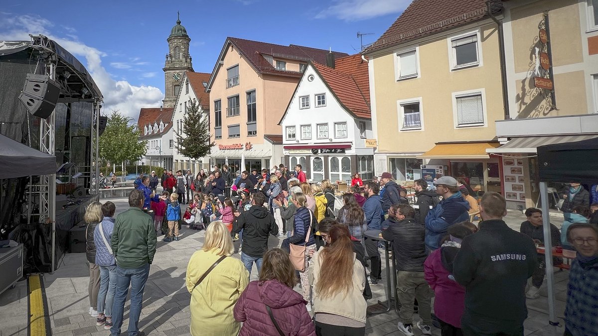 Das Refugio-Herbstfest am 14. September bringt Leben auf den Hechinger Obertorplatz.