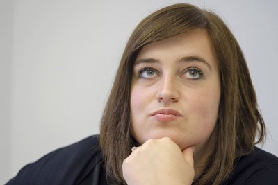Kämpferisch: Lena Schwelling, die Landesvorsitzende der Grünen Jugend.