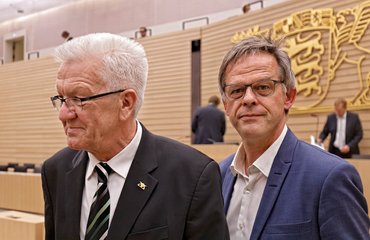 Kretschmanns Hintermann: Rudi Hoogvliet. 