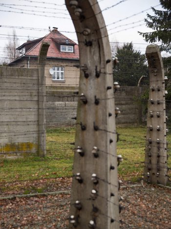 Auschwitz I/Stammlager, Villa Höß. Auschwitz I/Stammlager, Villa Höß.