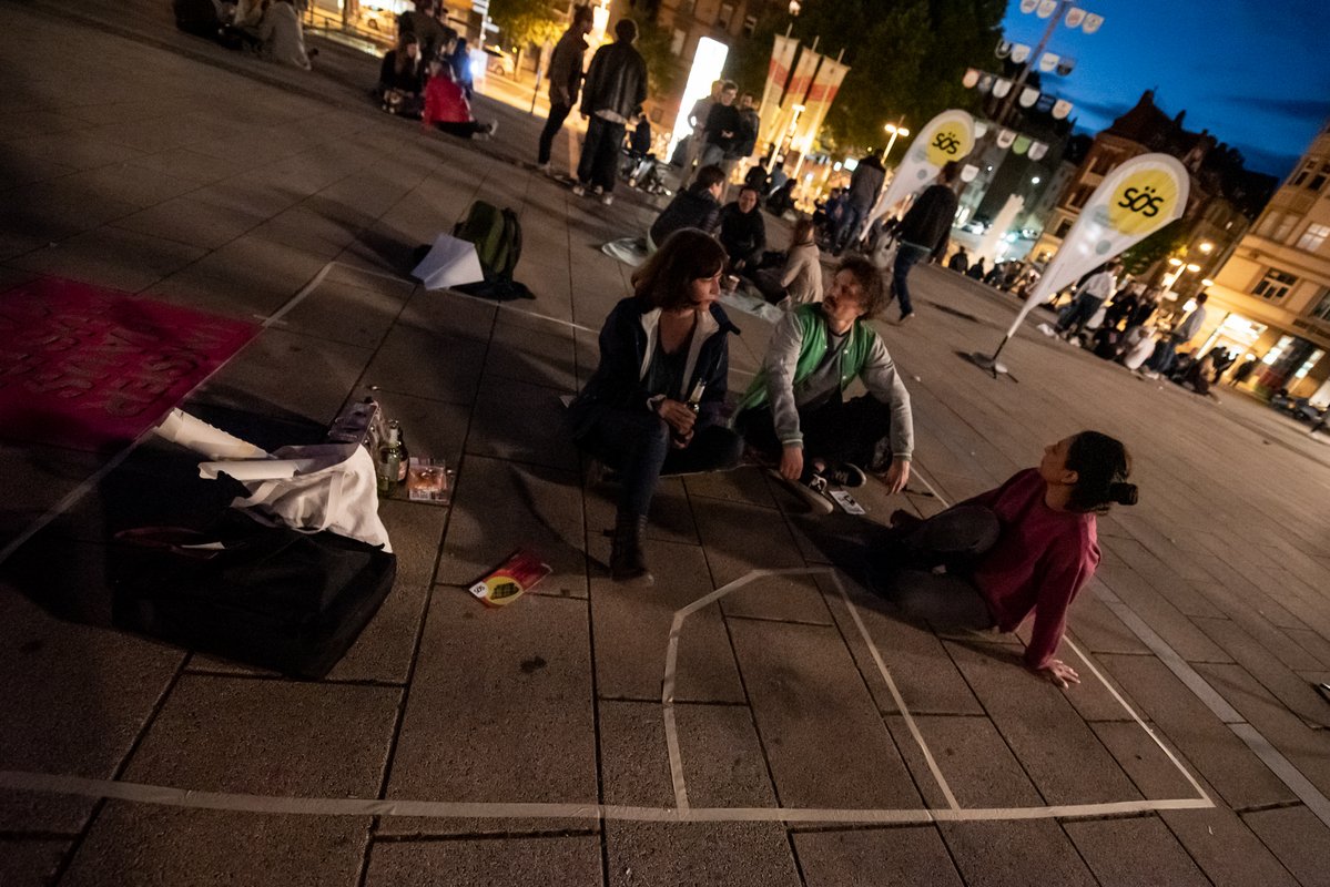 Die Bodenbewohner legten großen Wert darauf, dass ihre Behausung durch die Eingangstüre betreten wird. 