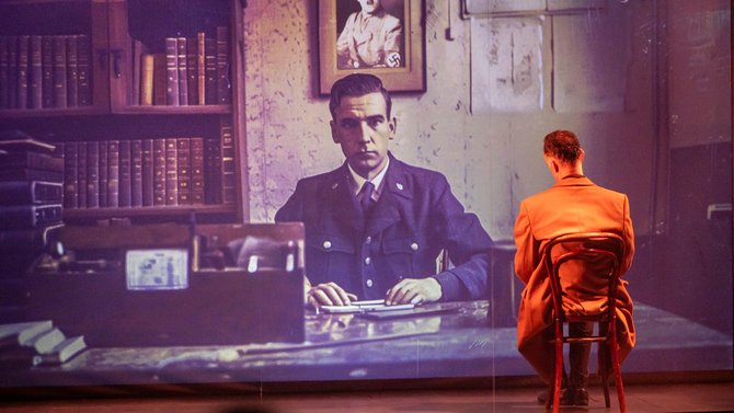 Polizeiwache, von künstlicher Intelligenz nach unseren Vorstellungen geschaffen.