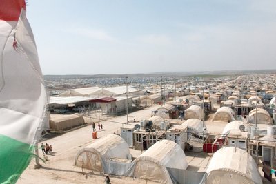Im Flüchtlingslager Kabarto im nordirakischen Dohuk leben vor allem Jesiden.