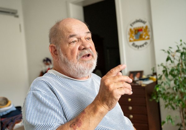 Bei ihm habe sich die SWSG nicht gemeldet, sagt Johann Kreiter. Foto: Jens Volle