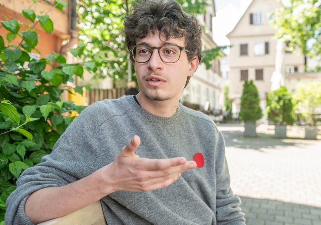 Leonardo engagiert sich im "Team Tomorrow", hat kumuliert und panaschiert und unterm Strich "ökosozial" gewählt. Foto: Jens Volle