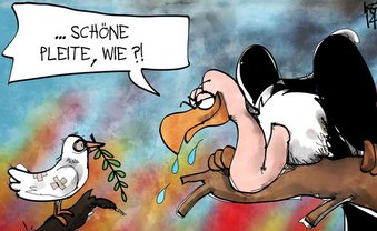Friedenstaube aus Feinstahl