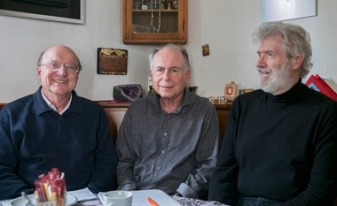 Eingespieltes Team: (von links) Gerald Kampe, Fritz Bender und Ulrich Ebert.
