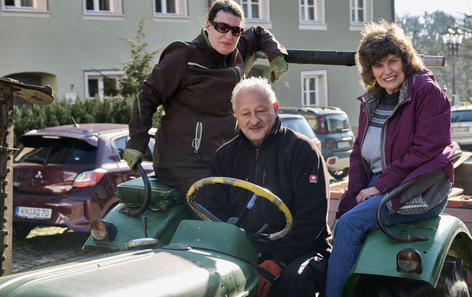 "Wäre schön, wenn er länger bei uns bleibt", findet Jürgen Huchler.