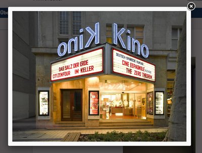 Delphi-Kino Stuttgart. Screenshot