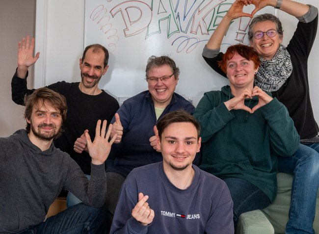 Wir sagen: danke!