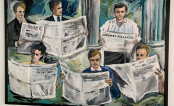 Die "Stuttgarter Nachrichten" auf einer Ebene mit der Times. Foto: Moritz Osswald  Die "Stuttgarter Nachrichten" auf einer Ebene mit der Times. Foto: Moritz Osswald