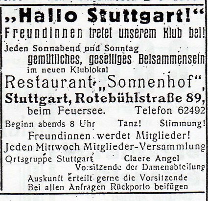 Quelle: Zeitschrift "Die Freundin", 1931