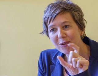 Literaturhaus-Leiterin Stefanie Stegmann hat dem Festival seinen Namen gegeben.