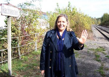 Volles Vertrauen zur Bahn: Bürgermeisterin Romy Wurm. Foto: privat