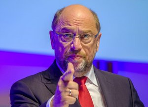 Martin Schulz macht Wahlkampf.