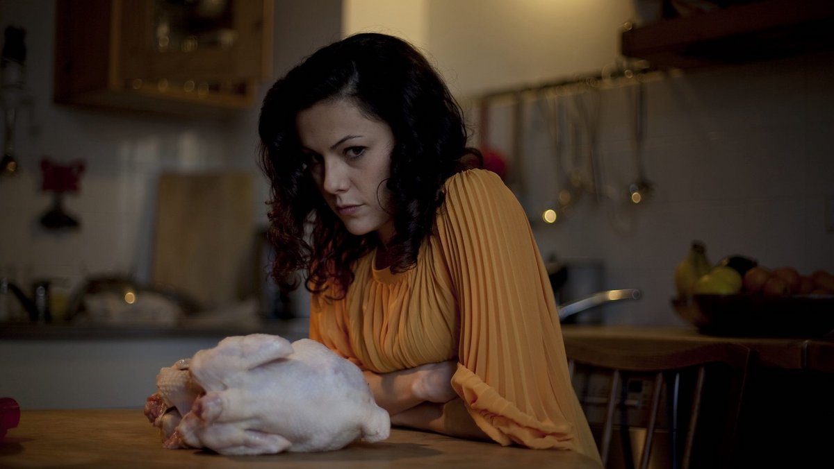 Ob diese Frau keine Lust auf Hühnchen hat? Foto: Maziar Moradi Ob diese Frau keine Lust auf Hühnchen hat? Foto: Maziar Moradi